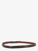 Mila Schön Leather Thin Belt