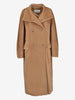Max Mara Camel Double-Breasted Long Coat W150626.20  Max Mara 