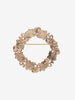 Trifari Vintage Crown-Style Leaf & Pearl Brooch WCV13032025.51.1  Trifari 