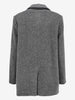 Penny Black Grey Wool-Mohair Blend Short Coat CVM26.8.3  Pennyblack 