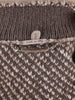 Falconeri Textured Knitted Long Coat with Buckle Detail CVM26.22.6  Falconeri 