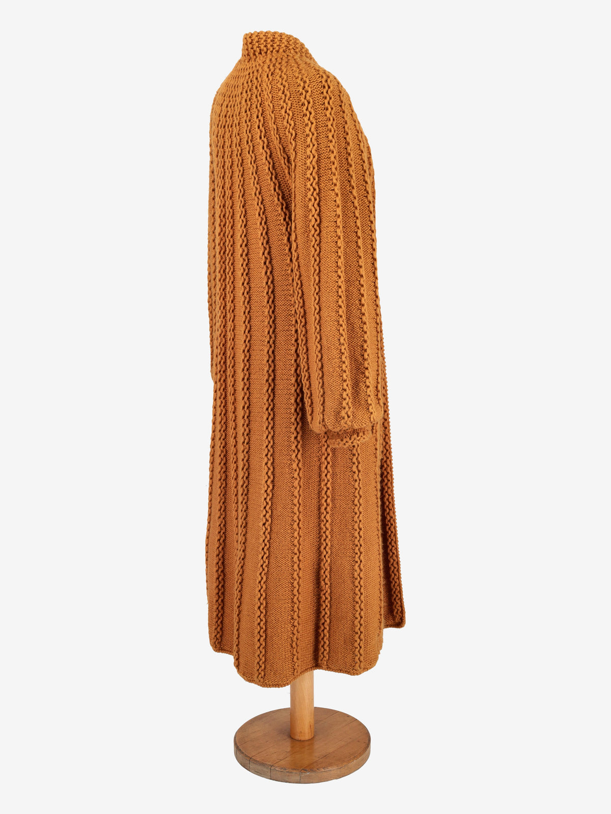 André Laug Orange Wool Long Outwear WCV151124.1  Andre Laug 