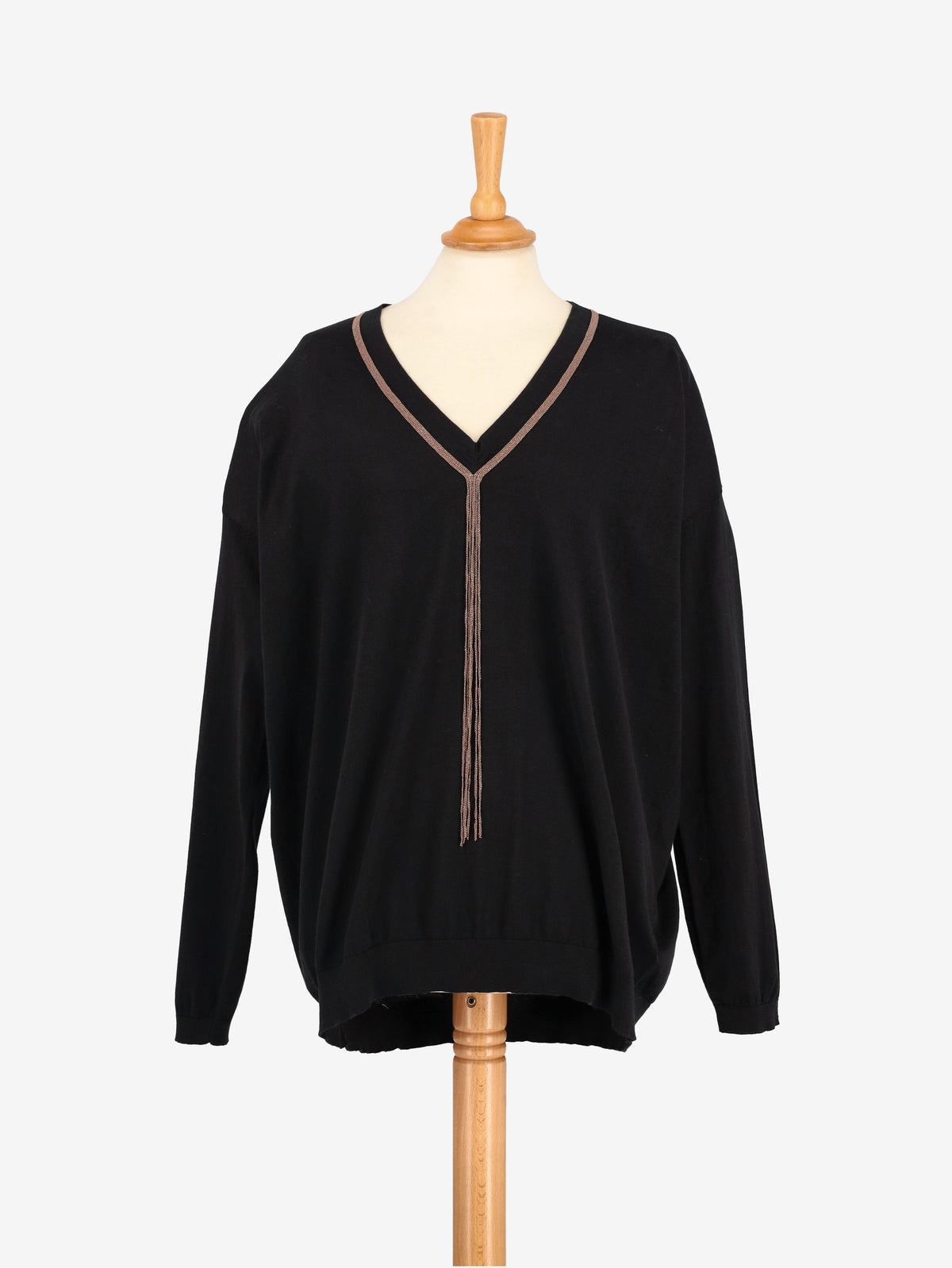 Maglione Maxi Brunello Cucinelli Con Catena