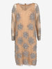 Vintage Sheer Evening Mini Dress with Gem Embellishments CVM26.22.78  Vintage 
