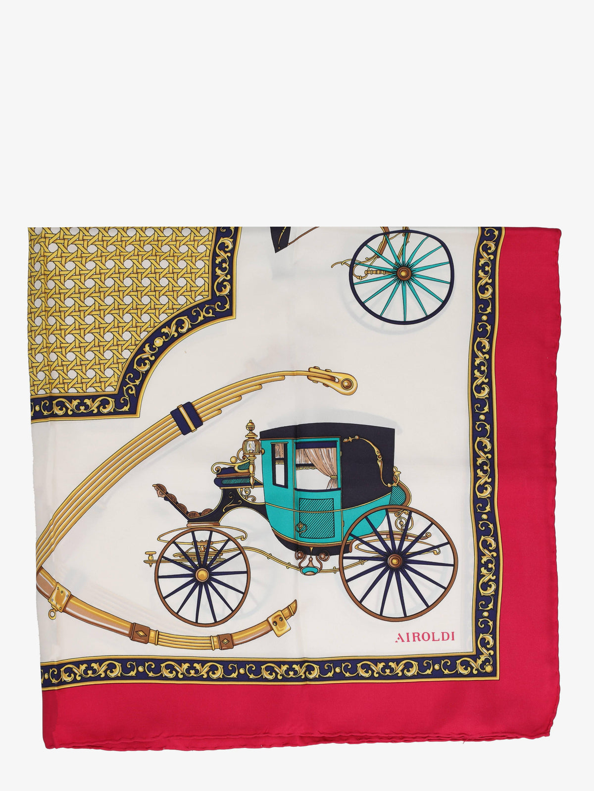 Vintage Patterned Foulard WCV241010421.05  Vintage 