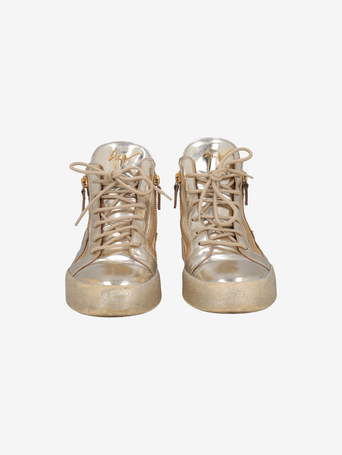 Giuseppe Zanotti Men's Golden Shoes WCV250877.14  Giuseppe Zanotti 