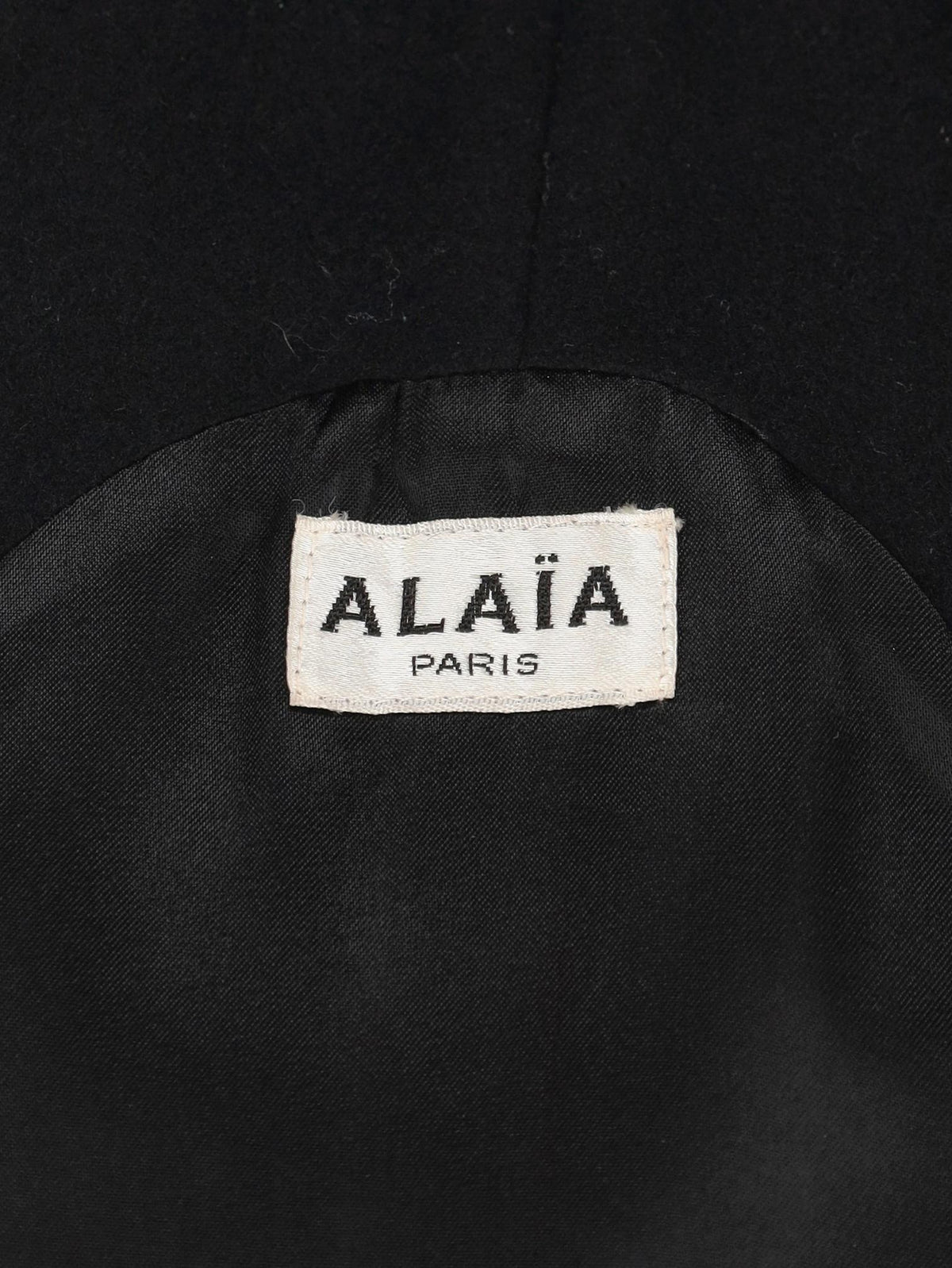 Alaïa Black Wool Coat and Skirt Set WCV100433  Alaïa 