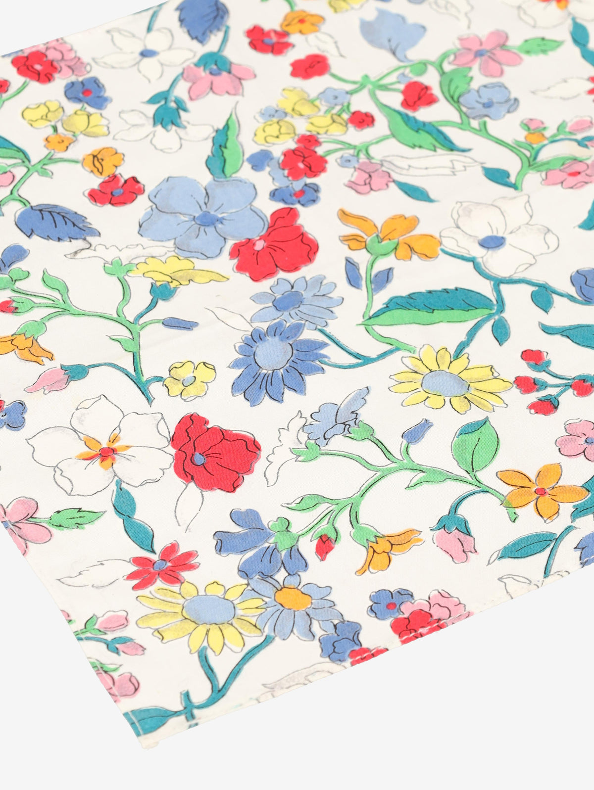 Vintage Flower Patterned Handkerchief WCV241010421.11  Vintage 