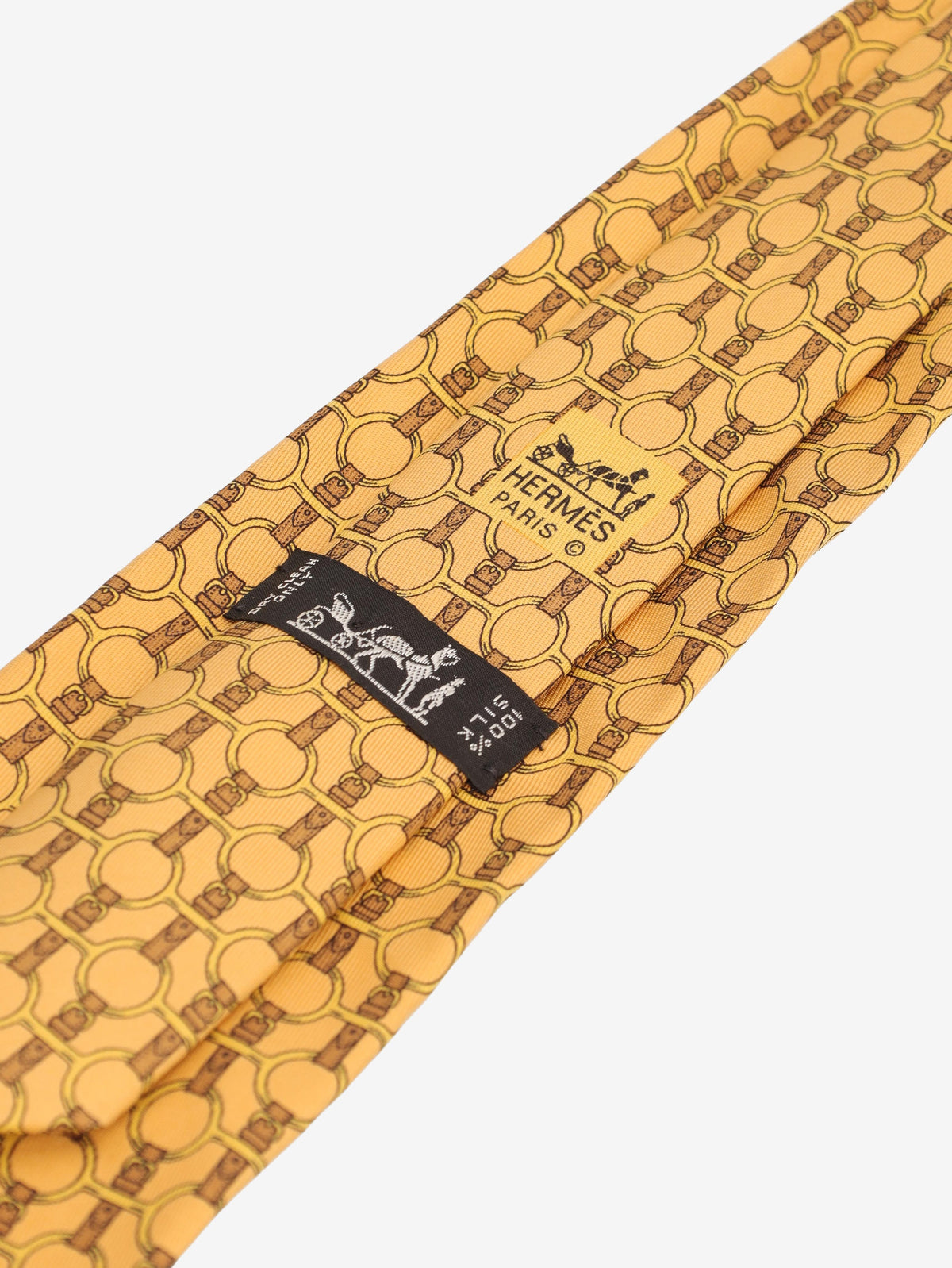 Hermès Horsebit Motif Silk Tie W24626.5  Hermès 