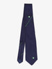 Cravatta blu navy vintage