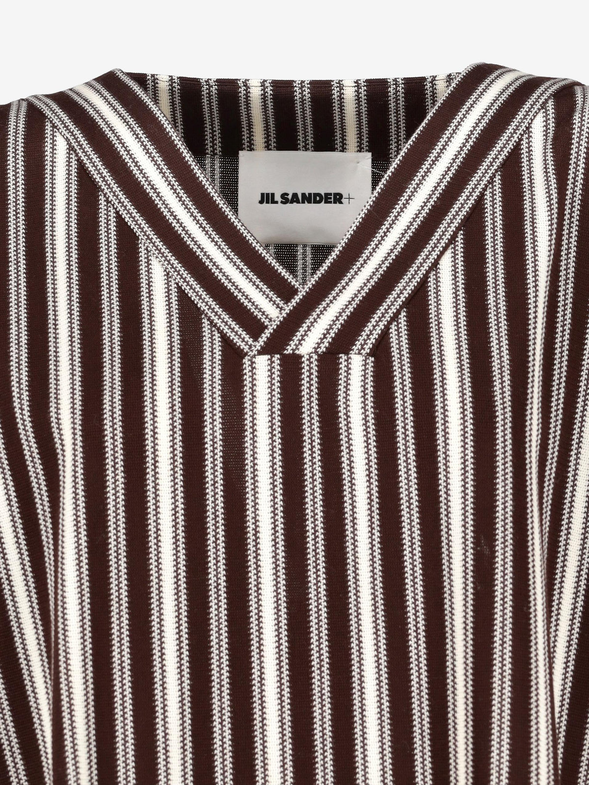 Jil Sander Striped Tunic Dress with Wide Sleeves W7426.33  Jil Sander 