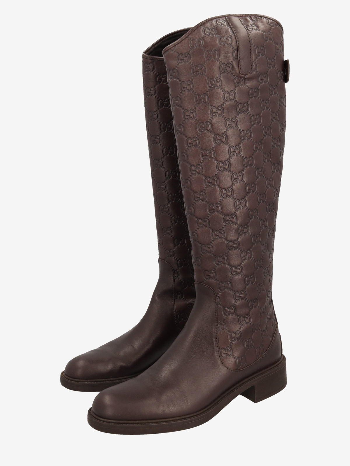 Gucci Monogram Boots CVM23.10.7  Gucci 