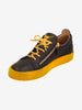 Giuseppe Zanotti Men's Blue and Yellow Shoes WCV250877.13 . Giuseppe Zanotti 