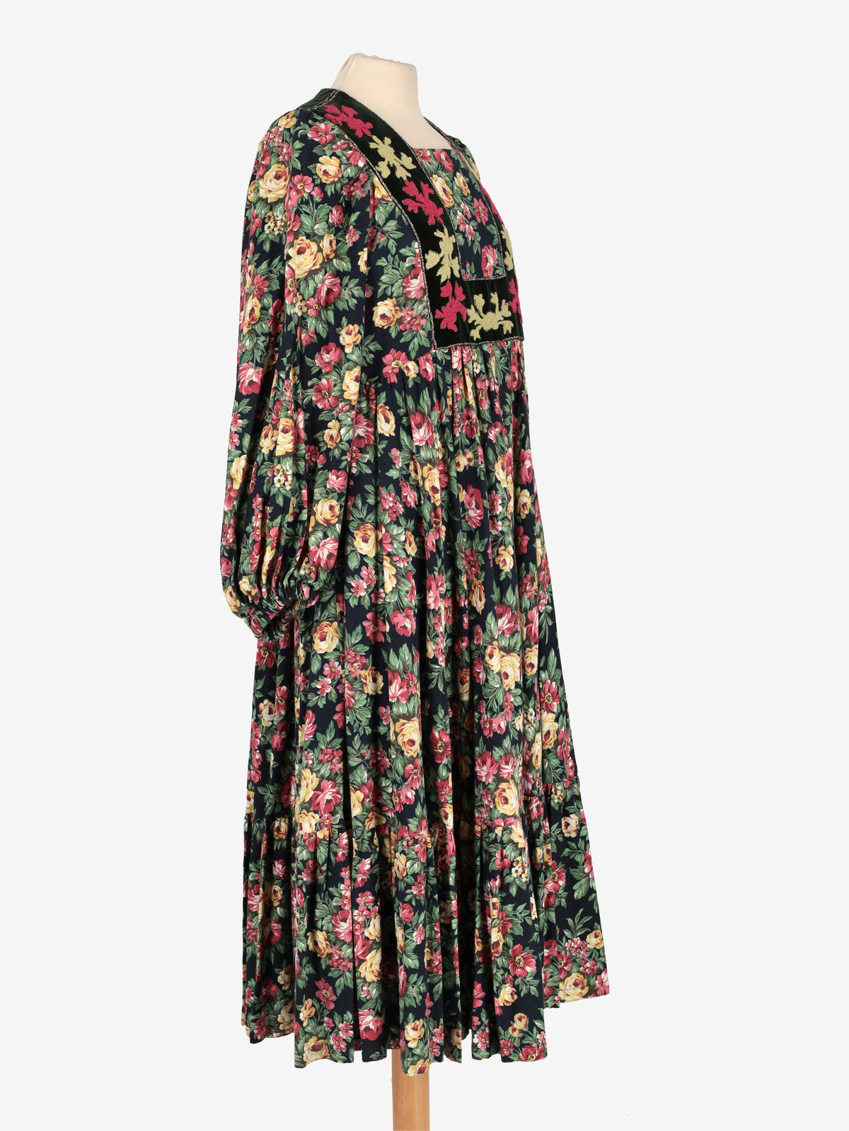 Vintage Flower Romantic Dress WCV241010295  Vintage 