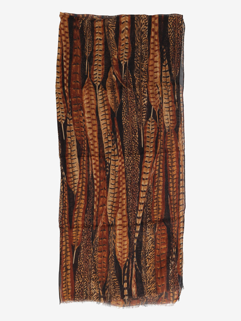Valentino Feather Foulard WCV241065  Valentino 