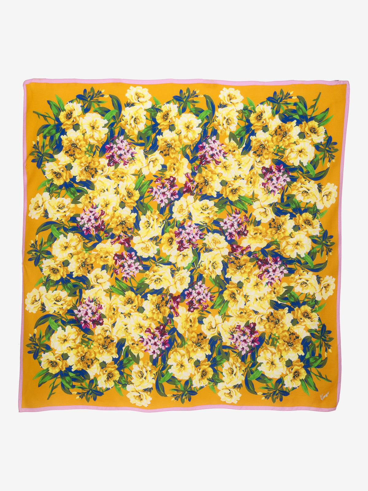 Kenzo Floral Silk Scarf W27526.61  Kenzo 