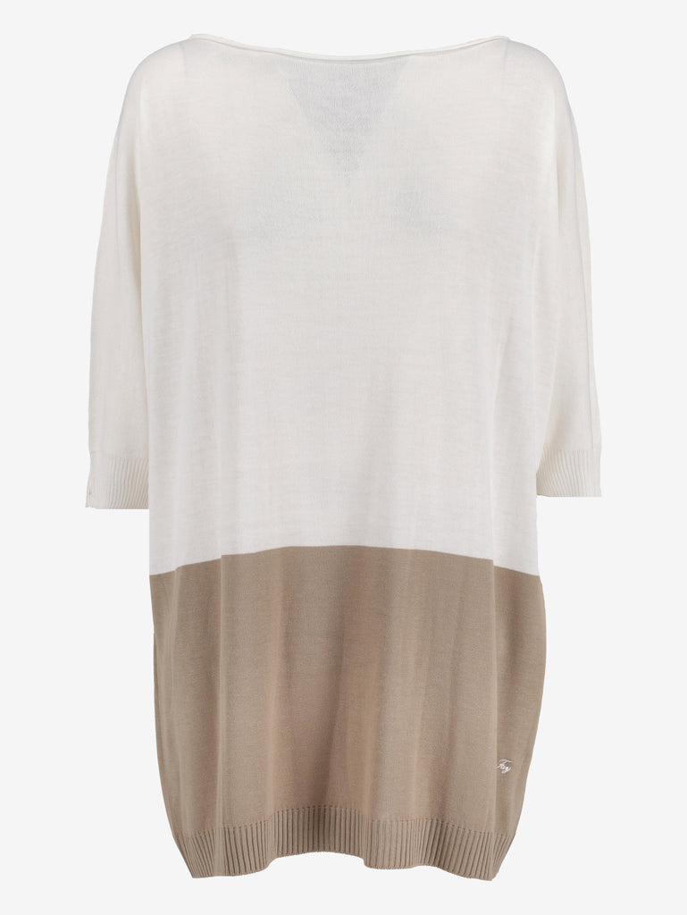 Fay Knitted Maxi Sweater WCV241010317  Fay 