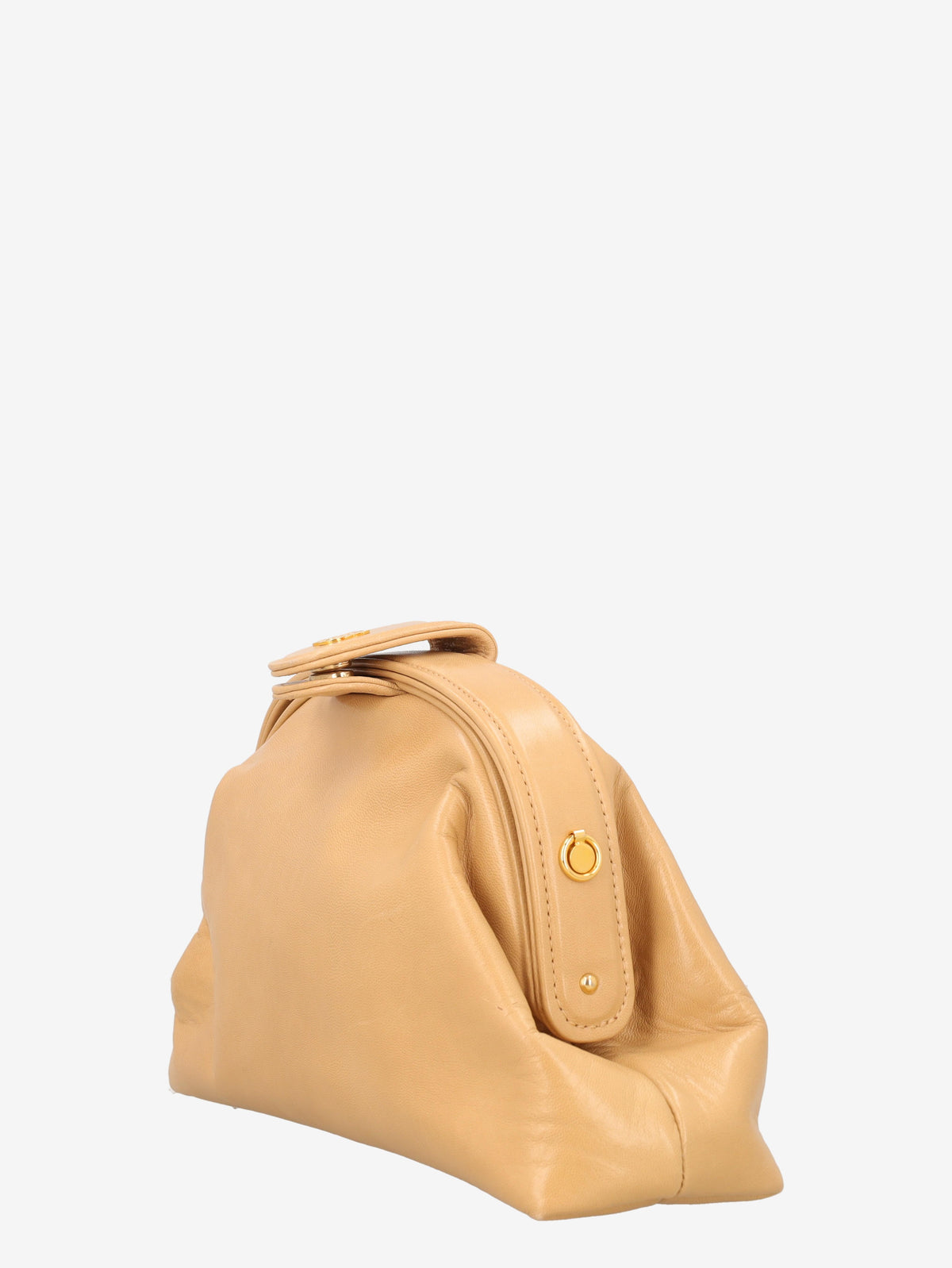 Pochette Pirovano Beige Bubble