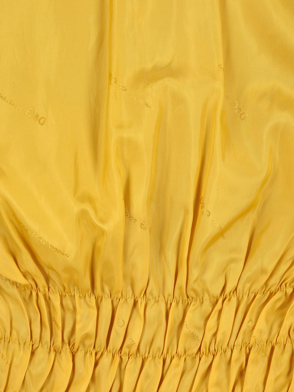 Dolce & Gabbana Yellow Fur Jacket W27526.174  Dolce & Gabbana 