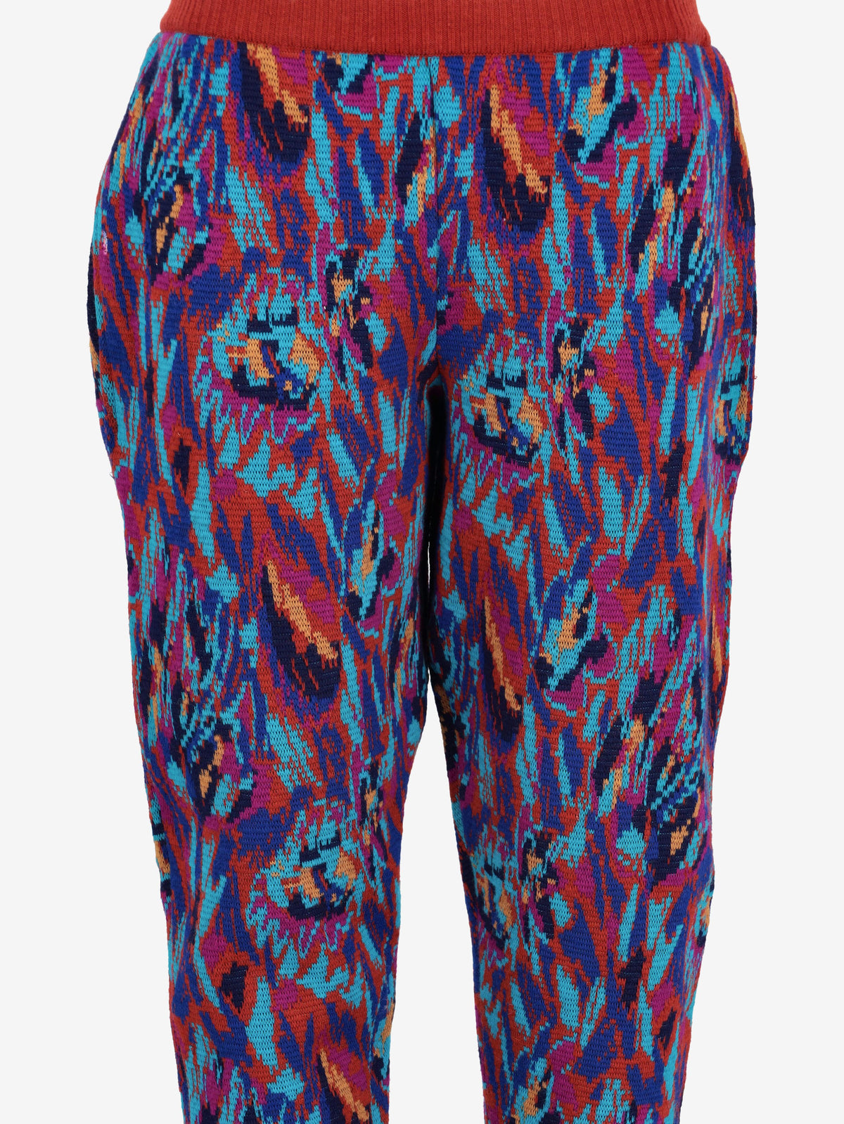 Yves Saint Laurent 1980s Patterned Wool Trousers MR120725.68  Yves Saint Laurent 