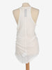 Rick Owens Forever Basic Rib Tank in White Cotton RM290925.24  Rick Owens 