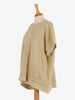 Brunello Cucinelli Maxi Camicia in Lurex Oro