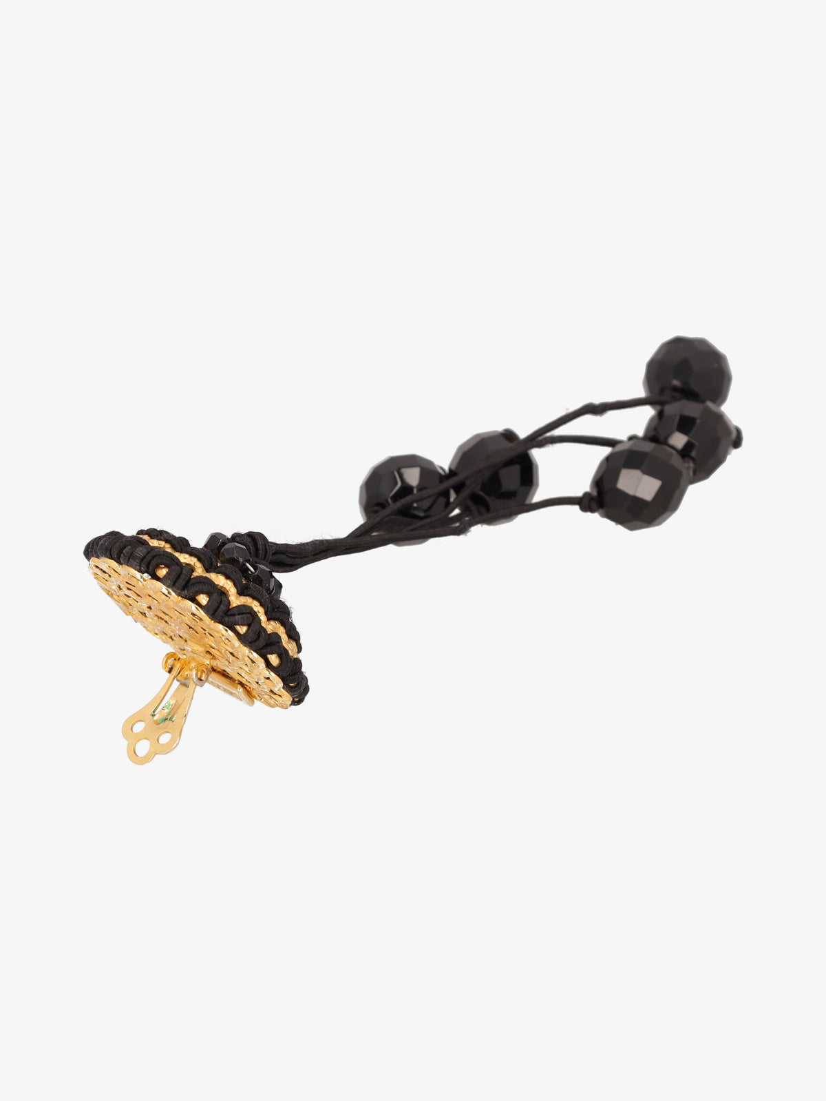 Moschino Stone Dangle Earrings
