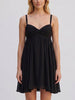Fendi Black Pleated Babydoll Mini Dress W27526.18  Fendi 