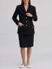 Versace Black Wool Skirt Suit MR260326.18  Versace 