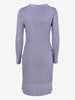 Vintage Knit Dress with Long Cardigan Set W7426.44  Vintage 