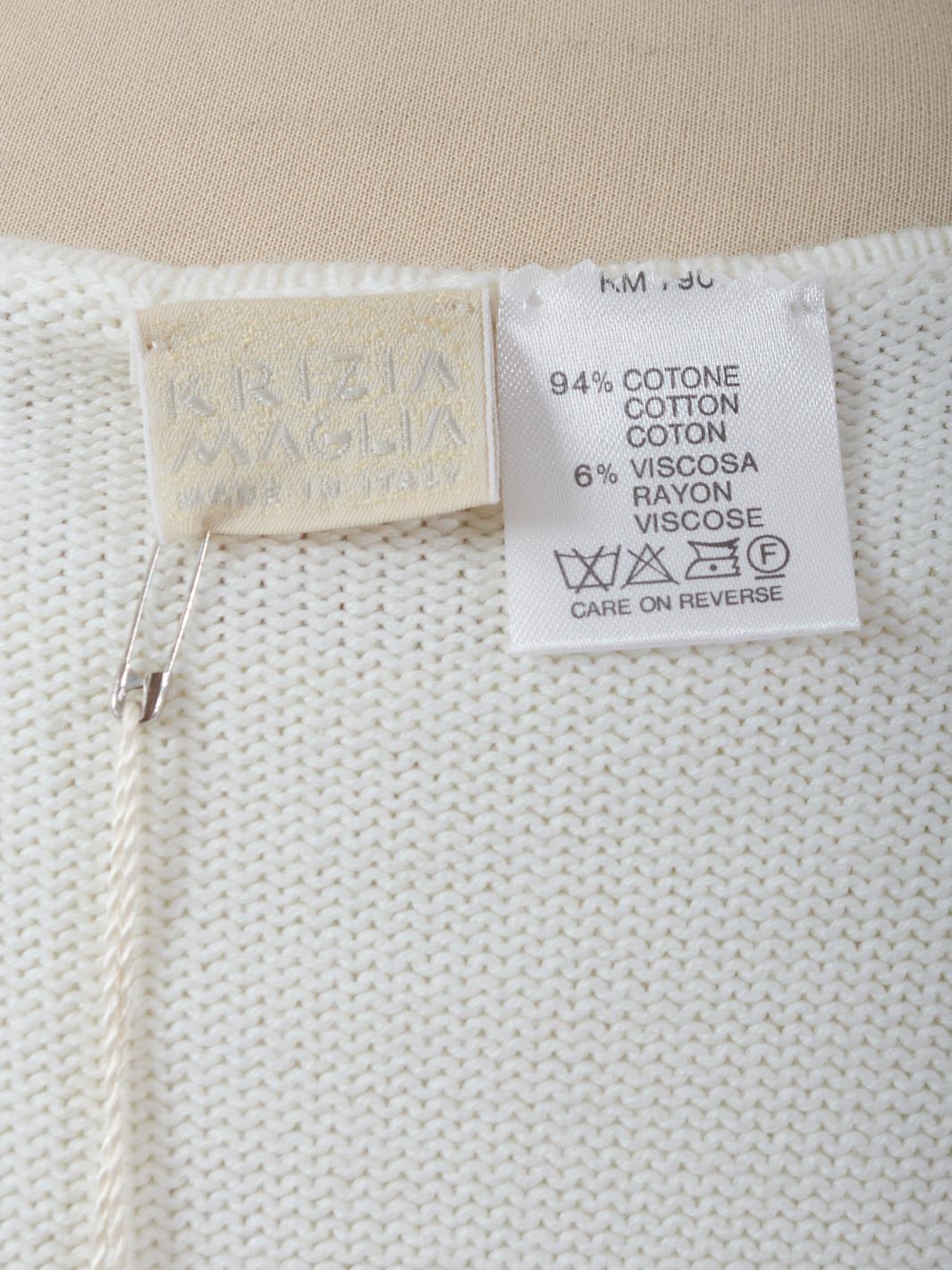 Krizia T-shirt with embroidery CVM21.90.199  Krizia 
