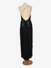 Mondrian Nightgown with Leather Inserts WCV041224.23  Mondrian 