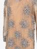 Vintage Sheer Evening Mini Dress with Gem Embellishments CVM26.22.78  Vintage 