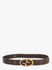 Cintura con fibbia bicolore Gucci
