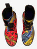 Moschino Baroque Zodiac Lace-Up Combat Boots WCV250821.04  Moschino 