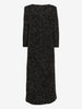 Vintage Beaded Midi Dress with Padded Shoulders W130426_1  Vintage 