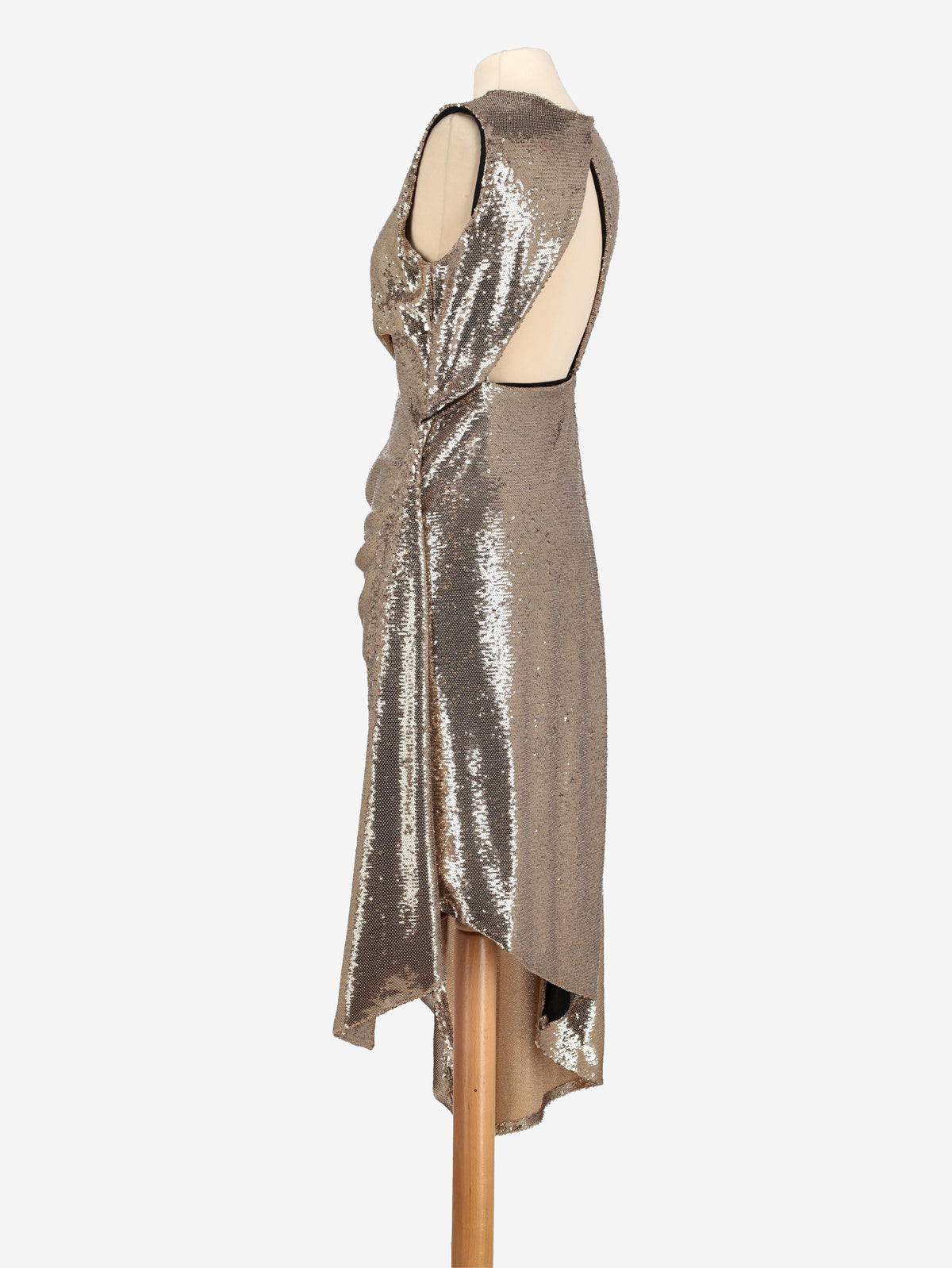 Sequin Draped Dress WCV241224.4  Vintage 