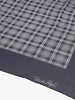 Mila Schön Check Silk Foulard