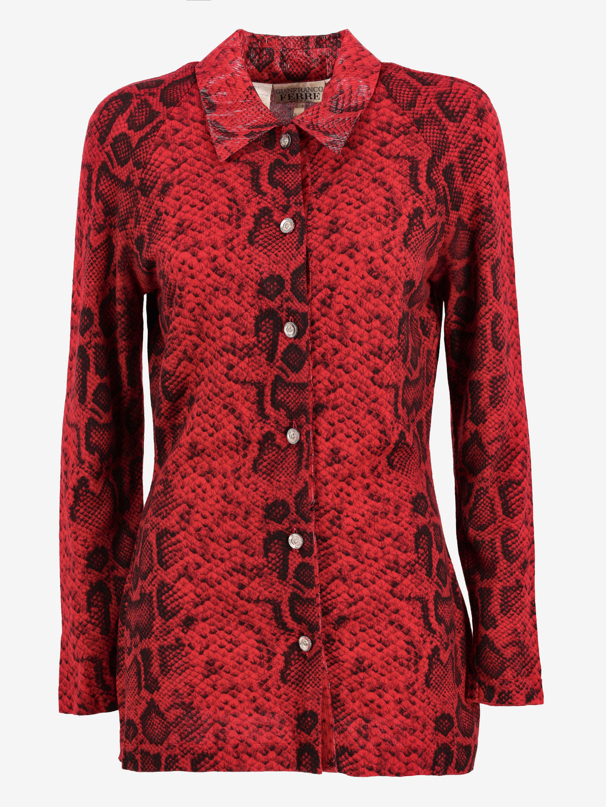 Camicia serpente Gianfranco Ferrè