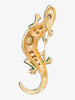 Kenneth Jay Lane Gecko Brooch CVR24.1.168  Kenneth Jay Lane 