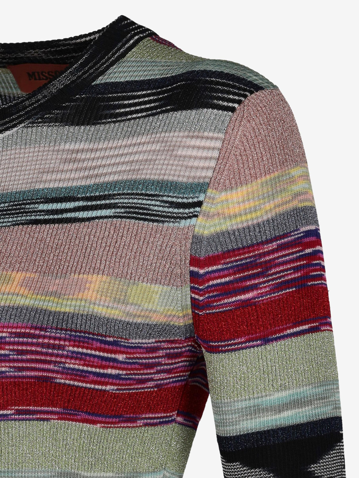 Missoni Knitted T-Shirt with Iconic Pattern W7426.28  Missoni 