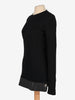 Gianfranco Ferré Wool Sweater with Leather Detail W2511.82  Gianfranco Ferré 
