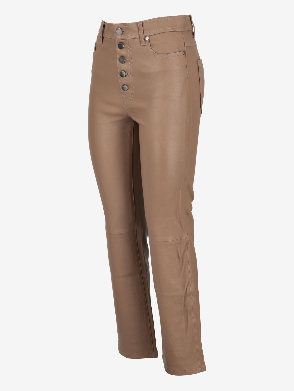 Vintage Straight-Leg Leather Pants W7426.56  Vintage 