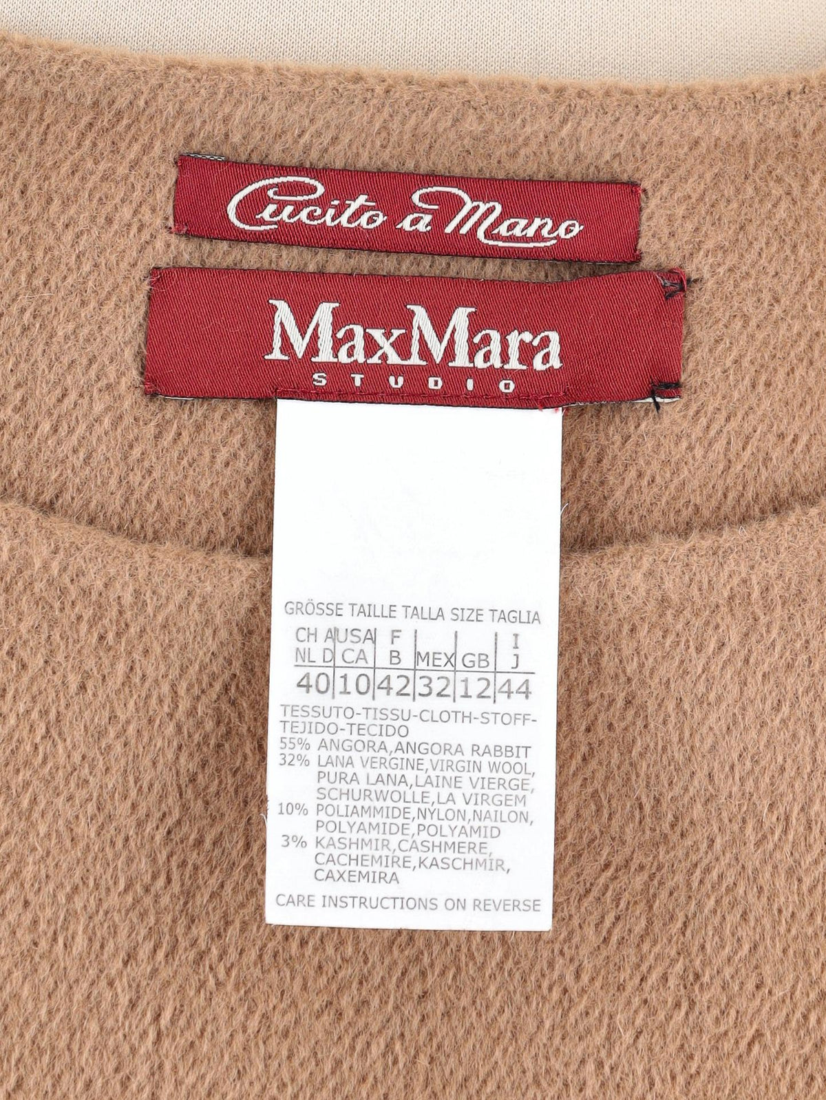Max Mara Wool Sleeveless Dress CVM26.6.51  Max Mara 