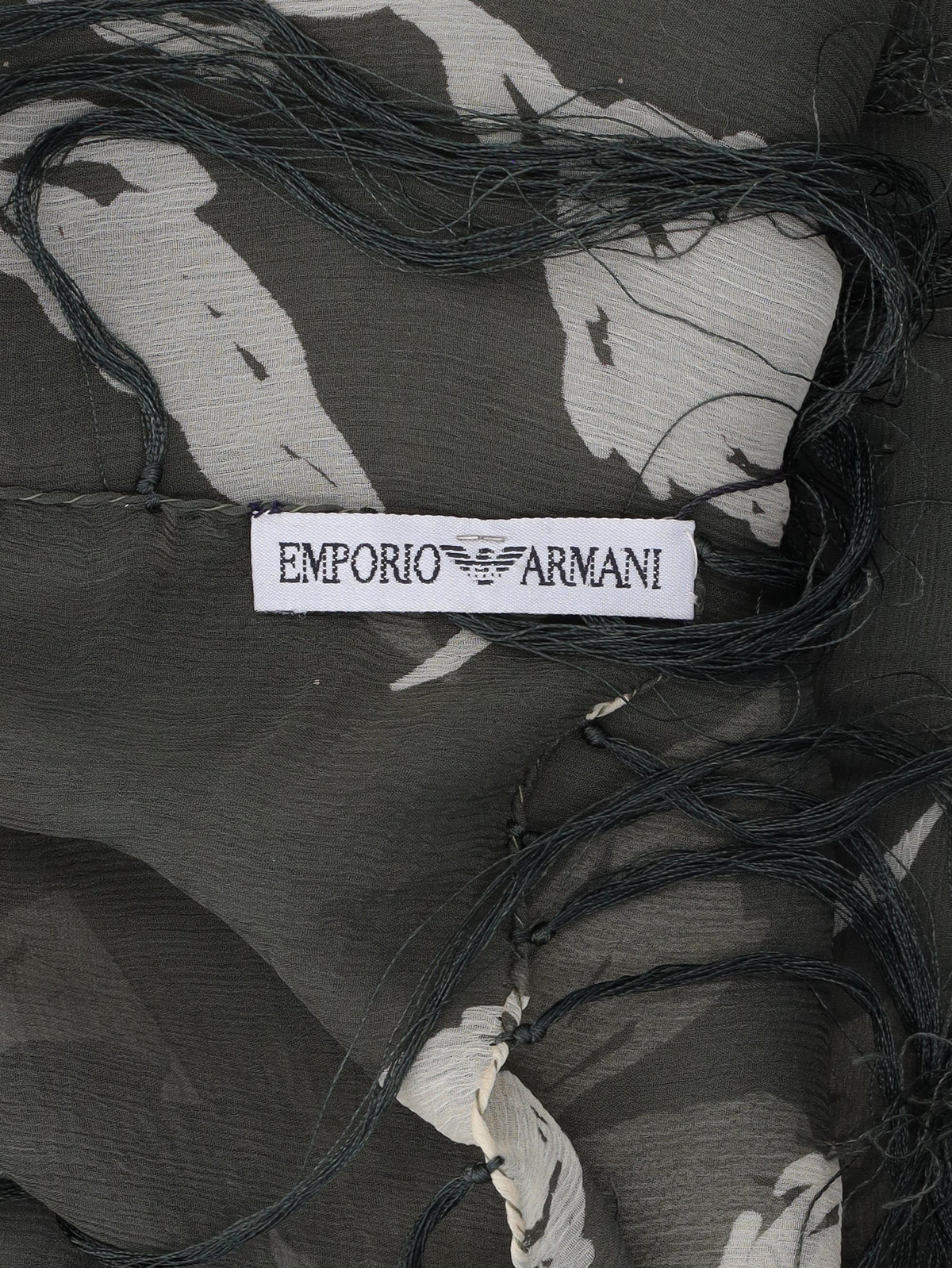 Emporio Armani Sheer Floral Shawl W27526.87  Emporio Armani 