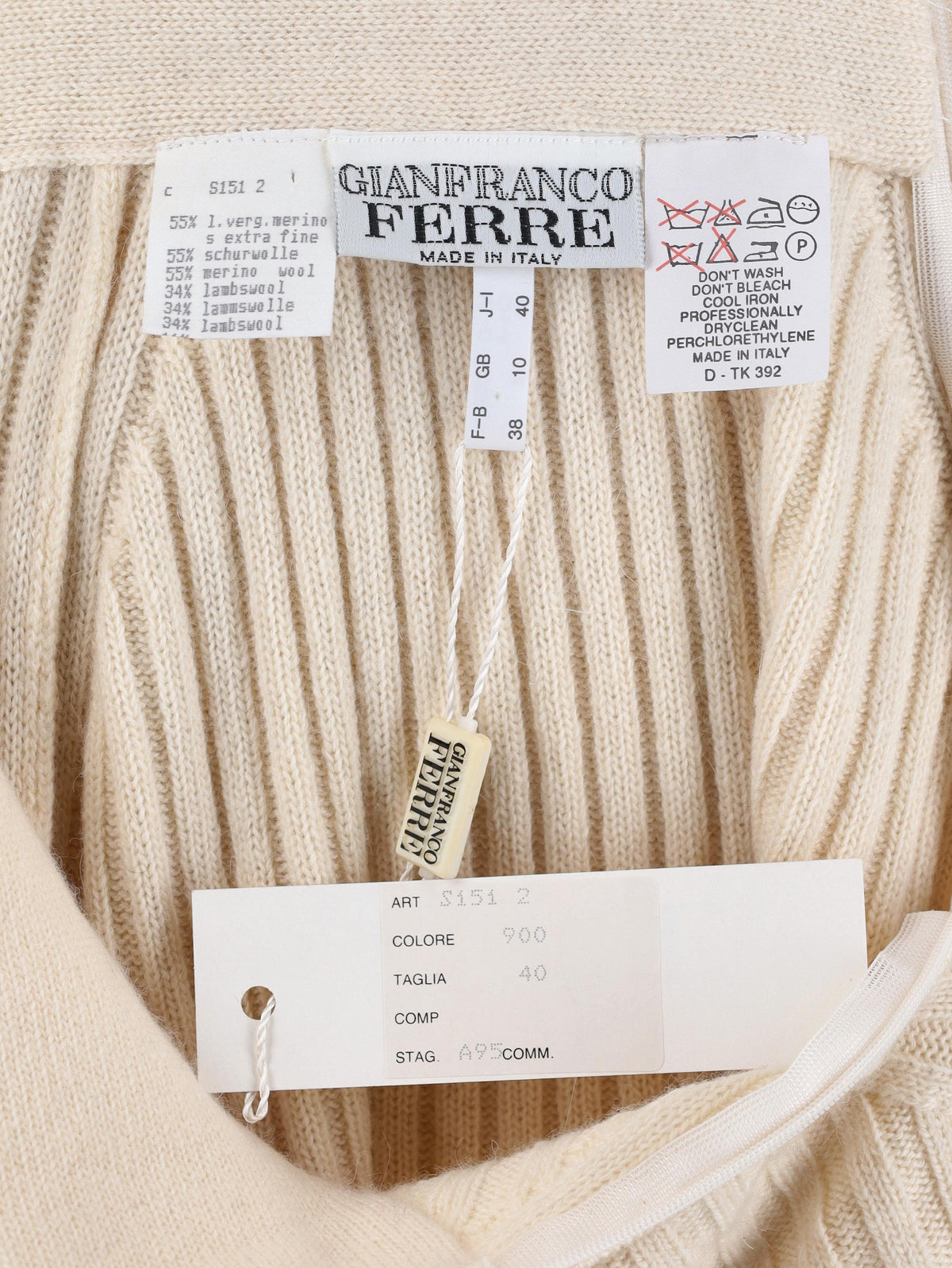 Gianfranco Ferré High Neck Knitted Sweater W2511.08  Gianfranco Ferré 
