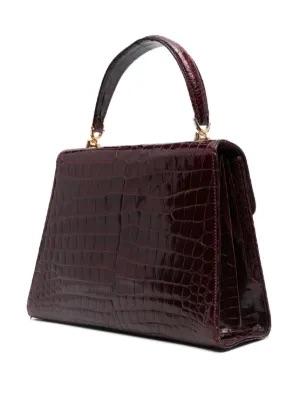 Gucci Crocodile-Embossed Handbag WCV13032025.14  Gucci 