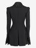 Fendi Black Coat With Shearling Details W2511.60  Fendi 