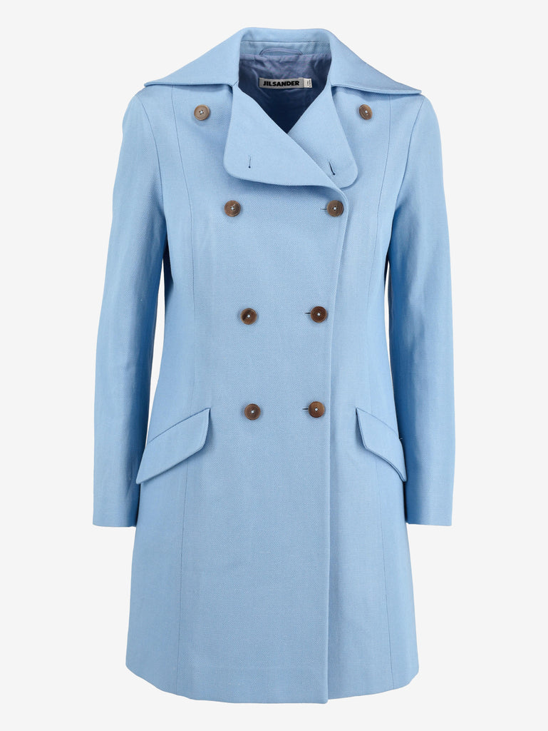 Jil Sander Linen Overcoat