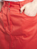 1990s Gucci coral color midi skirt with monogram embroidery W22031717  Gucci 